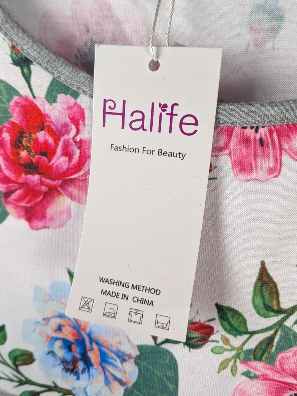 NEW Halife Floral/Striped Tank Top 3XL - Picture 3 of 6